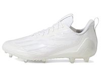 adidas Men's Adizero Football Cleats, White/White/White, 7.5