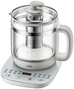 Kylin Electric Health Glass Kettle with Tea Infuser 1.5L 1200W