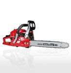 DVI 16" Inch Petrol Powered Master Chainsaw With Air Cooled Gasoline Engine With 2 Stroke 45CC Ideal Use For Cutting Trees, Wood Cutting, Garden Yard, Agriculture, Industrial. (DVI RI 45CC CHAINSAW)