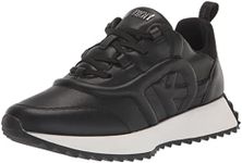 DKNY Women's Essential Footwear Lightweight Slip on Comfort Sneaker, Black, 7.5