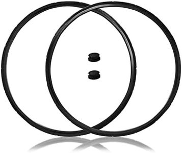 09985 Pressure Canner Sealing Ring - For Presto Pressure Cooker 0174510 0175107 0178410 0175510 0178107 Fits 16QT/18QT/23QT (Include Overpressure Plug) - 2 Pack