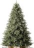 Balsam Hill 6.5ft Unlit Classic Blue Spruce - Artificial Christmas Tree with 2,144+ Tips, Premium Stand & Easy Assembly for Indoor Holiday Decorating