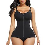 crotchless body suits for women body shaper green unitard brown bodysuit shapewear leggings panty girdle with adjustable spaghetti straps women knickers high waisted shapewear shorts for women