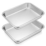 TeamFar 10.5’’ x 8’’ x 1.7’’ Stainless Steel Lasagna Pan Set of 2