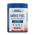 Applied Nutrition Essential Amino Acid (EAA) Powder Supplement Maximize Muscle Growth, 11g Per Serving with BCAA’s, Fruit Burst, Blue, 390 g