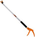 KSEIBI 143010 Long Reach 3.5 ft (1.0m) Cut & Hold Bypass Pruner - Lightweight Aluminum, Rust-Resistant, Ergonomic Grip, 1/4" Max Cut - Ideal for Precision Gardening & Pruning