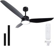 Soilsiu 52 Inch Ceiling Fan with Li