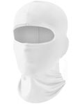 ROXUN Balaclava Ski Mask, Neck Gaiter Motorcycle Scarf, Summer Cooling UV Protector for Men/Women White