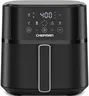 Chefman Air Fryer – 6 QT Compact Airfryer for Quick & Easy Meals in Minutes, Features Hi-Fry Technology for Extra Crisp, Touchscreen Controls with 4 Presets, Nonstick & Dishwasher Safe Basket - Black