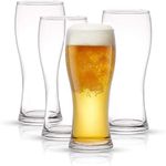 JoyJolt Callen 15.5oz Beer Glasses 