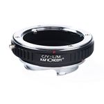 K&F Concept C/Y to Leica M Lens Mount Adapter, Manual Adapter for Contax Yashica Mount Lens to Leica M Mount Camera Body