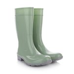 LEMIGO Ilse Women's Wellington Boots High Rain Boots, mint, 5 UK