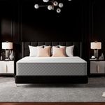 Queen Mattress 12 Inch Hybrid, Firm Feel, Memory Foam & Pocket Springs, Pressure Relief, Safe Materials, CertiPUR-US Certified, Mattress Queen in a Box