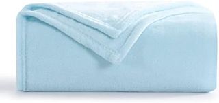 Aisbo Fleece Blanket Light Blue Thr