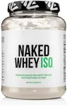 NAKED Whey Isolate Protein - Only 2 Ingredients, 30g Grass-Fed Protein, Unflavored, Undenatured, No GMO, No Soy, Gluten-Free, No Preservatives - 28 Servings