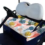 Golf Cart Seat Covers Laelr Front Seat Cover Breathable Golf Cart Seat Blanket Golf Car Seat Protectors 52x32'' Universal for Most EZGO Yamaha 2-Person Seats Club Car Golf Cart Accessories