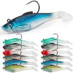 SILANON Soft Fishing Lure Lead Jigs