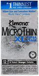 Kimono Microthin Xl Extra Large, 12 Count