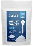 Judee’s Yogurt Powder 319 g (11.25 oz) - 100% Non-GMO, rBST Hormone-Free - Gluten-Free & Nut-Free - Made from Real Dairy - Made in USA - Make Homemade Yogurt and Tangy Dips, Dressings, and Toppings