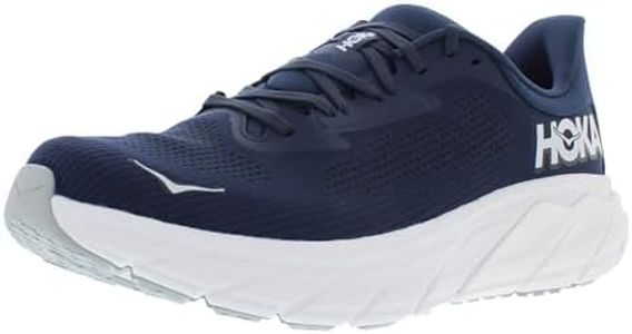 HOKA ONE ONE Men's Arahi 7 Sneaker, Outer Space/White, 11.5 Wide