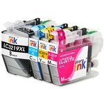 LC3219XL LC3217 Compatible for Brother LC3219XL LC3217 Ink Cartridges for Brother MFC-J5330DW MFC-J5335DW MFC-J5730DW MFC-J5930DW MFC-J6530DW MFC-J6930DW MFC-J6935DW (Black/Cyan/Magenta/Yellow)