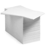 100-pack BloominGoods Linen-Feel Dinner Napkins (17" x 17") | Disposable Cloth-Like Paper | Soft, Absorbent Guest Towels For Kitchen, Bathroom, Parties, Weddings, Dinners, Events - Made In USA.