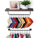 HYDERMUS Hat Rack for Wall with She