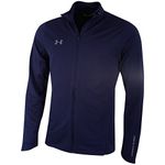 Under Armour Challenger II Knit Warm-Up, Tracksuit with Jacket and Joggers, Complete Sportswear Set Men, NavyBlue (Midnight Navy/Graphite (410)), S