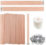 BENIMUS 120 Pcs Thickened Wood Cand