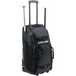 EASTON Catcher's Bat and Equipment Wheeled Bag, Black, Baseball/Softball