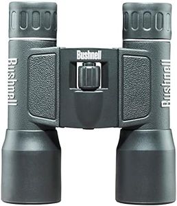 Bushnell PowerView 16x 32mm Compact Folding Roof Prism Binocular (Black)