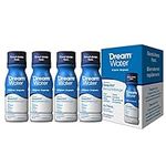 Dream Water Sleep Aid Drink - Snoozeberry Flavour Sleep Aid Supplement - Blend of 3 Ingredients, Melatonin, GABA & 5-HTP - 74ml Per Bottle (4 Count)