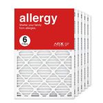 AIRx Filters 20x30x1 Air Filter MERV 11 Pleated HVAC AC Furnace Air Filter, Allergy 6-Pack, Made in the USA