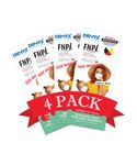 Canadian Made FN-510 Respirator Mask With EARLOOP 4-Pack (KIDS, Black)