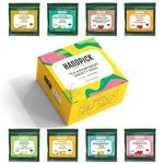 HANDPICK, Assorted Tea Sampler Gift Set - 8 Flavors, 40 Tea Bags | Caffeinated Black Tea, Green Tea, Caffeine Free Herbal Tea | Tea Bags Variety Pack | Tea Assortment Variety Pack