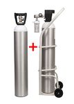 MyOxy ® Oxygen Cylinder with Breathing Kit | Oxygen cylinder for home use (1500 Ltr each) with Standby Extra Oxygen Cylinder(Pack of 2, 3000 litres)