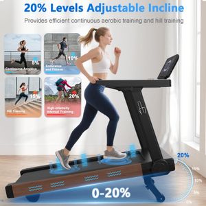 Cowmew Folding Treadmill 7HP – 180kg Capacity, Compact Home Fitness