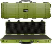 Bushnell 53 Inch Extra Large Hard Rifle Case, Waterproof, Shock Proof, and TSA Ready (OD Green)