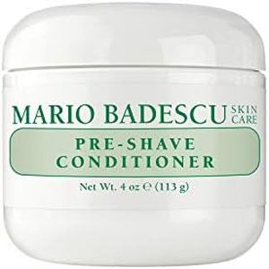 Mario Badescu Pre-Shave Conditioner - Soothing, Botanical-infused Pre Shave Gel for Your Best Shave Yet - Preps, Primes, and Softens Skin and Hair, 4 Oz