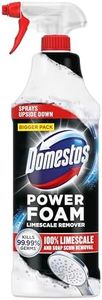 Domestos Power Foam Limescale Remover Toilet & Bathroom Cleaner Spray 650 ml