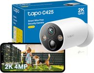 TP-Link Wire-Free MagCam, Indoor/Outdoor 2K Battery Powered WiFi Security Camera (Tapo C425) - Wireless Magnetic Mount, Starlight Color Night Vision, Person/Pet/Vehicle Detection, No Hub Required