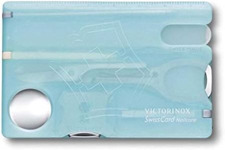 Victorinox Swiss Card Nailcare, Ice Blue Translucent