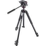 Manfrotto 190X Aluminum 3-Section Tripod Kit with XPRO Fluid Head (MK190X3-2W)