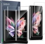 SHILD -(4 In 1 Perfect Fits Screen Protector For|Cellphone Screen Protector Guard (Full Back Panel + Back Display + Inner Display + Hinge) For-Hd/Bubble Free Application (Fold 3 1 Set 3Pcs)