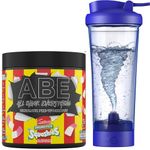 Applied Nutrition Bundle ABE Pre Workout 375g + Electric Shaker | All Black Everything Pre Workout Powder, Energy Drink, Physical Performance, Creatine, Beta Alanine, Caffeine (Drumstick)