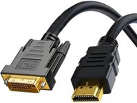 HDMI to DVI Cable, DVI-D 24+1 Male 