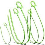 MUSMU 5 in 1 Drain Snake Hair Drain with 5 Packs Drain Auger Clog Remover Cleaning Tool (Green)