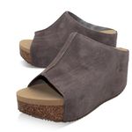 VOLATILE Womens Carrier Sandals Sandals Casual - Beige, Beige, 9 UK