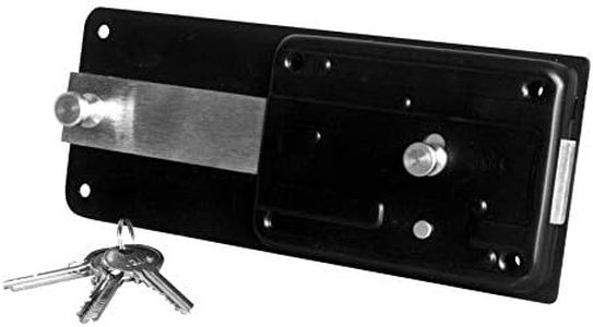 Yale Serratura meccanica "ferroglietto" da applicare per porte in legno Y6615150 acciaio verniciato, entrata 50mm