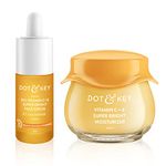 Dot & Key Vitamin C + E Superbright Skin Care Serum & Moisturizer Combo | Vitamin C Moisturizer 60ml & Vitamin C Face Serum 30ml | For Glowing Skin | For Women & Men